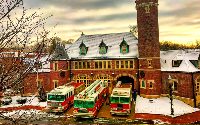 The historic South Orange firehouse