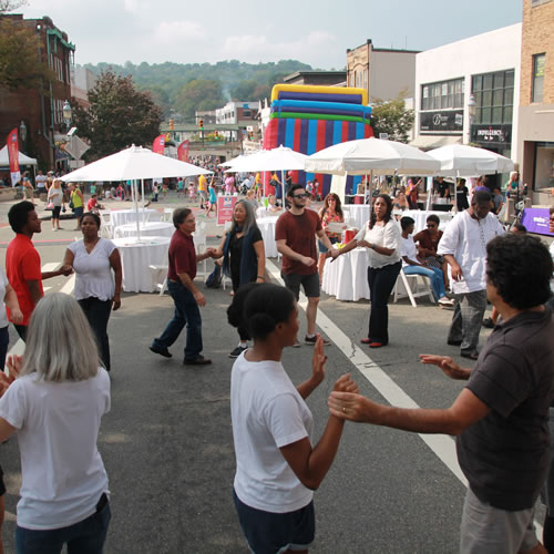 Street Dancing at South Orange PlayDay